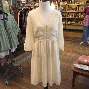 Altar’d State Ivory Dress